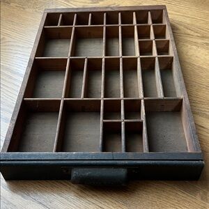 Antique Hamilton Printer Drawer/Printer Tray/Letterpress Drawer